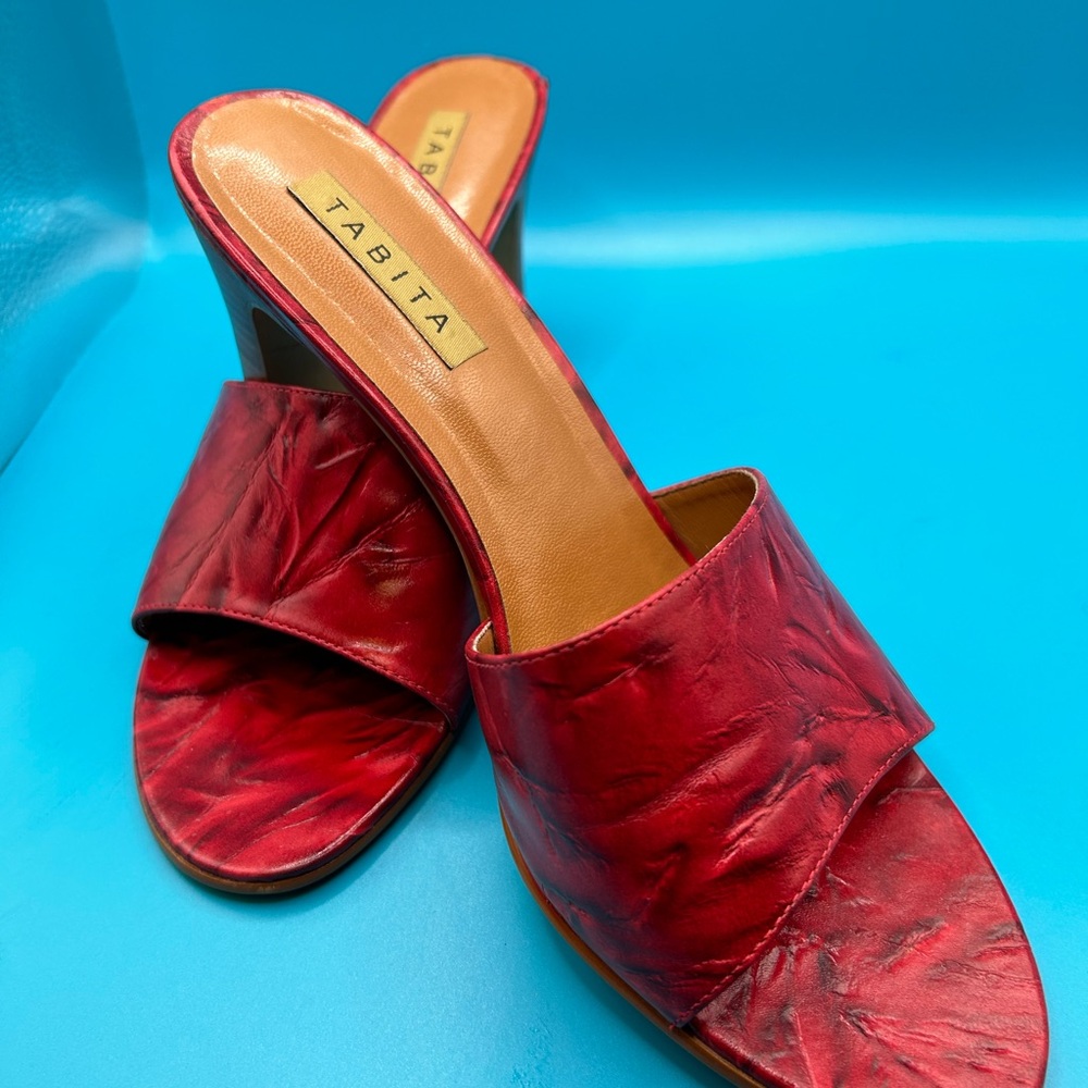 Tabitha red sandals - Picture 3 of 4